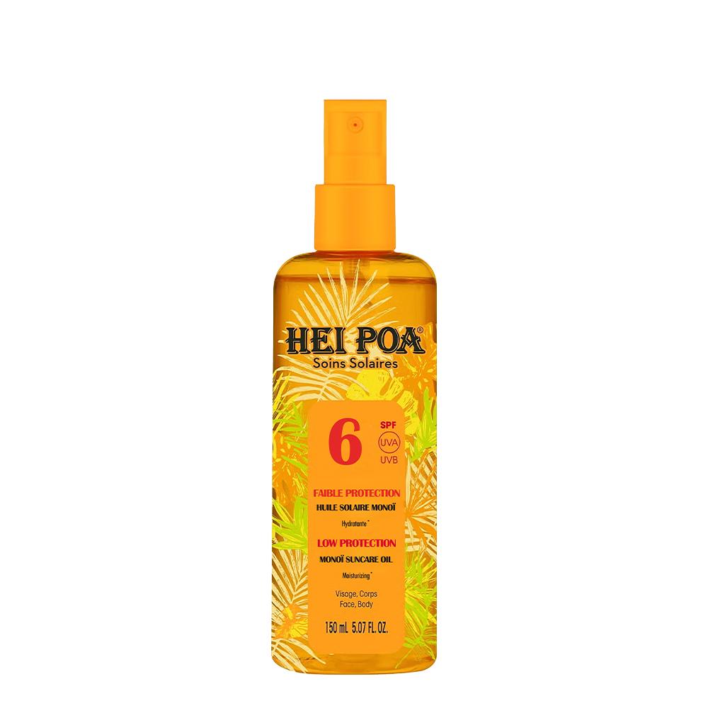 HUILE SOLAIRE MONOI HYDRATANTE SPF6 VISAGE ET CORPS - 150ML