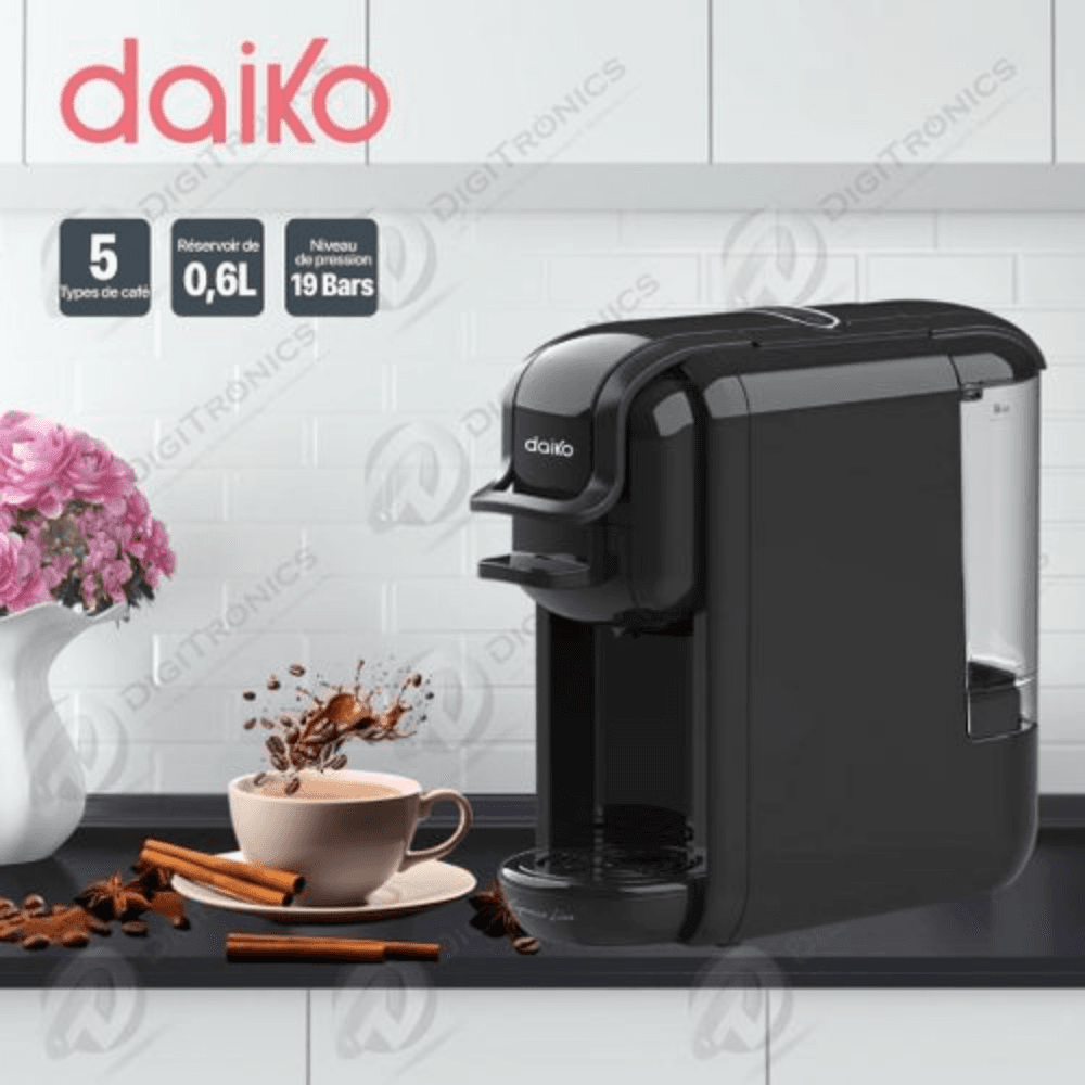 Machine à café Système 5 en 1 Max 19 Bars -1450 W