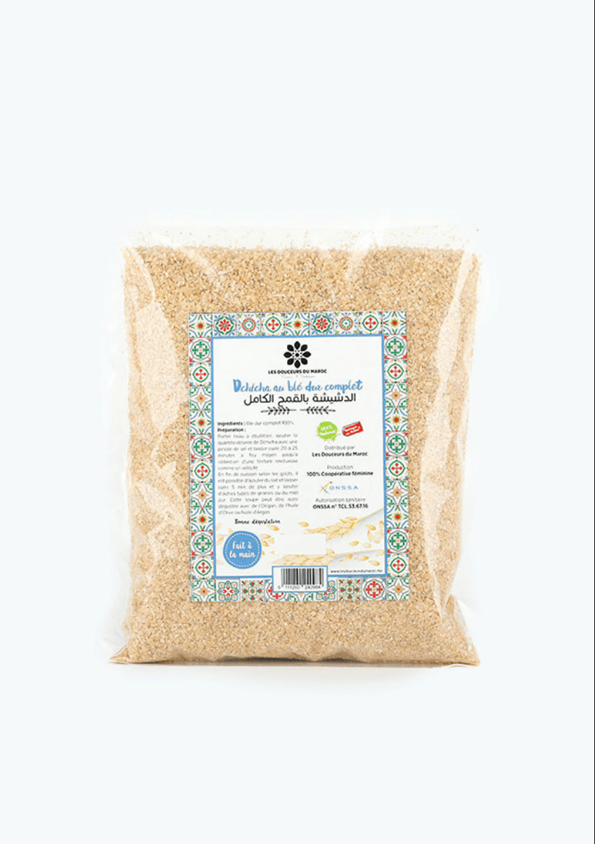 Dchicha au blé dur complet