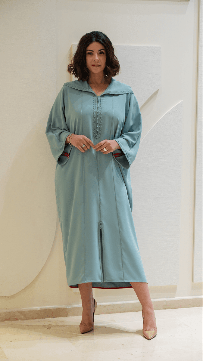 Djellaba en crepe