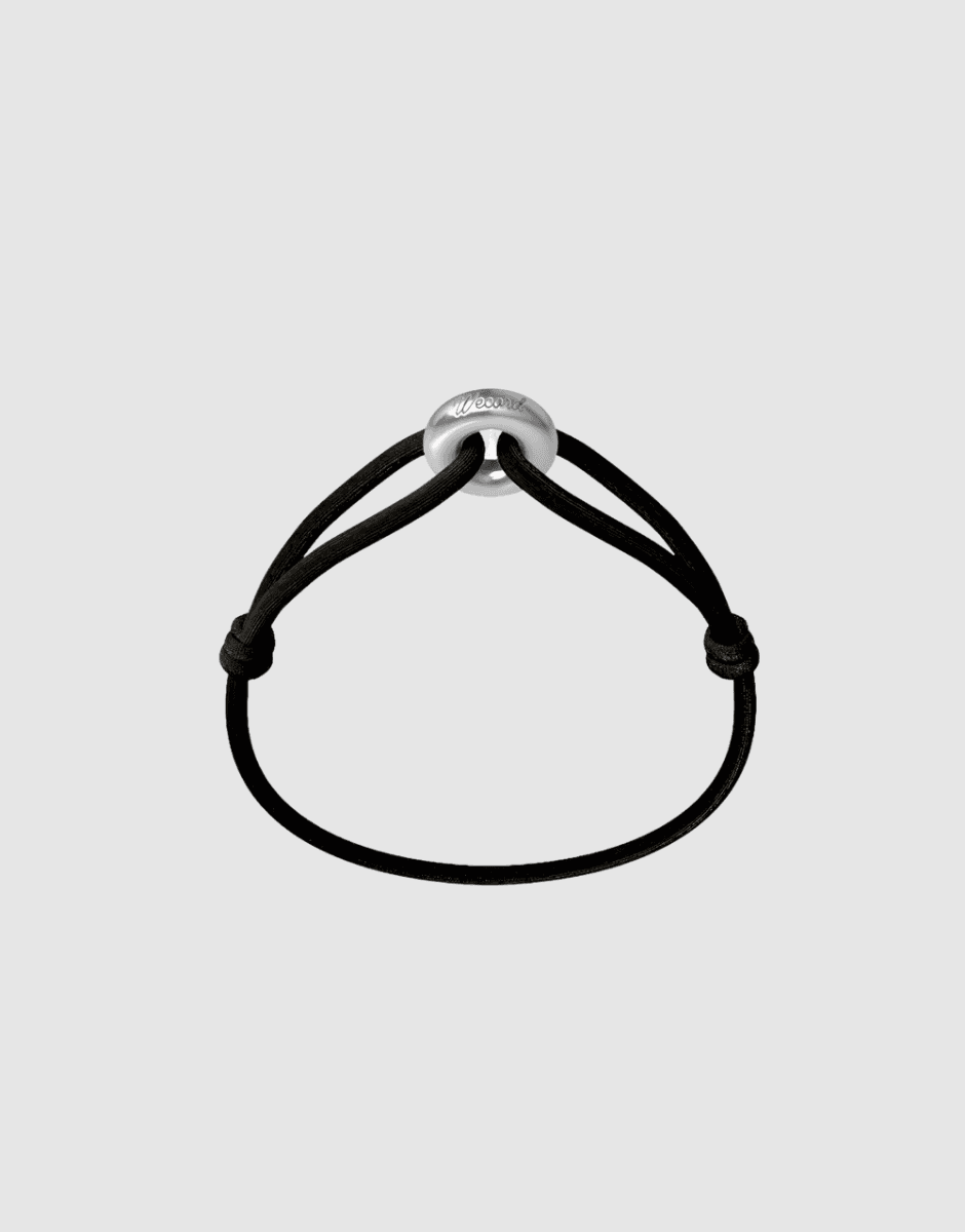 Wecord Bracelet Cordon Silver Soho