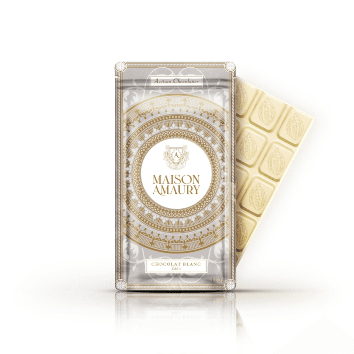 Tablette chocolat blanc