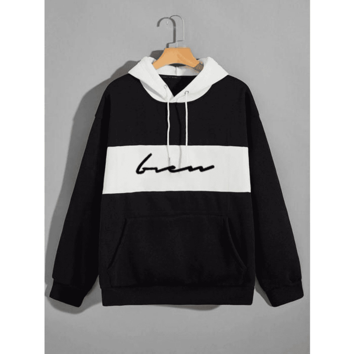 Sweat-shirt à Capuche avec Poche Kangourou