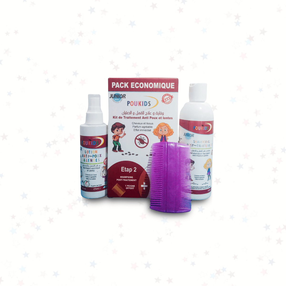 SHAMPOING + LOTION ANTI POUX ET LENTE