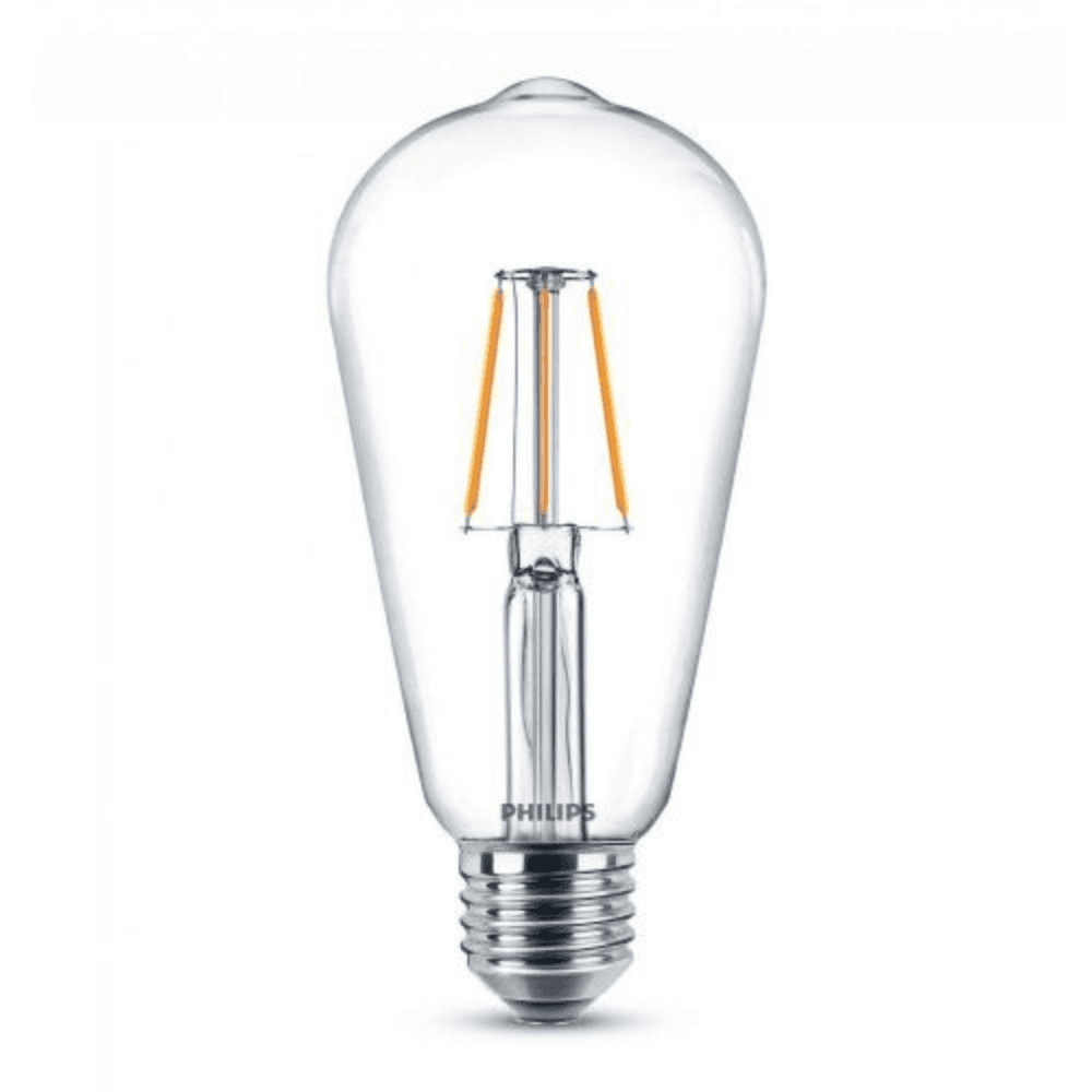 Lot de 10 Lampes LED Classic 4-40W ST64 E27 830 CL  blanc chaud