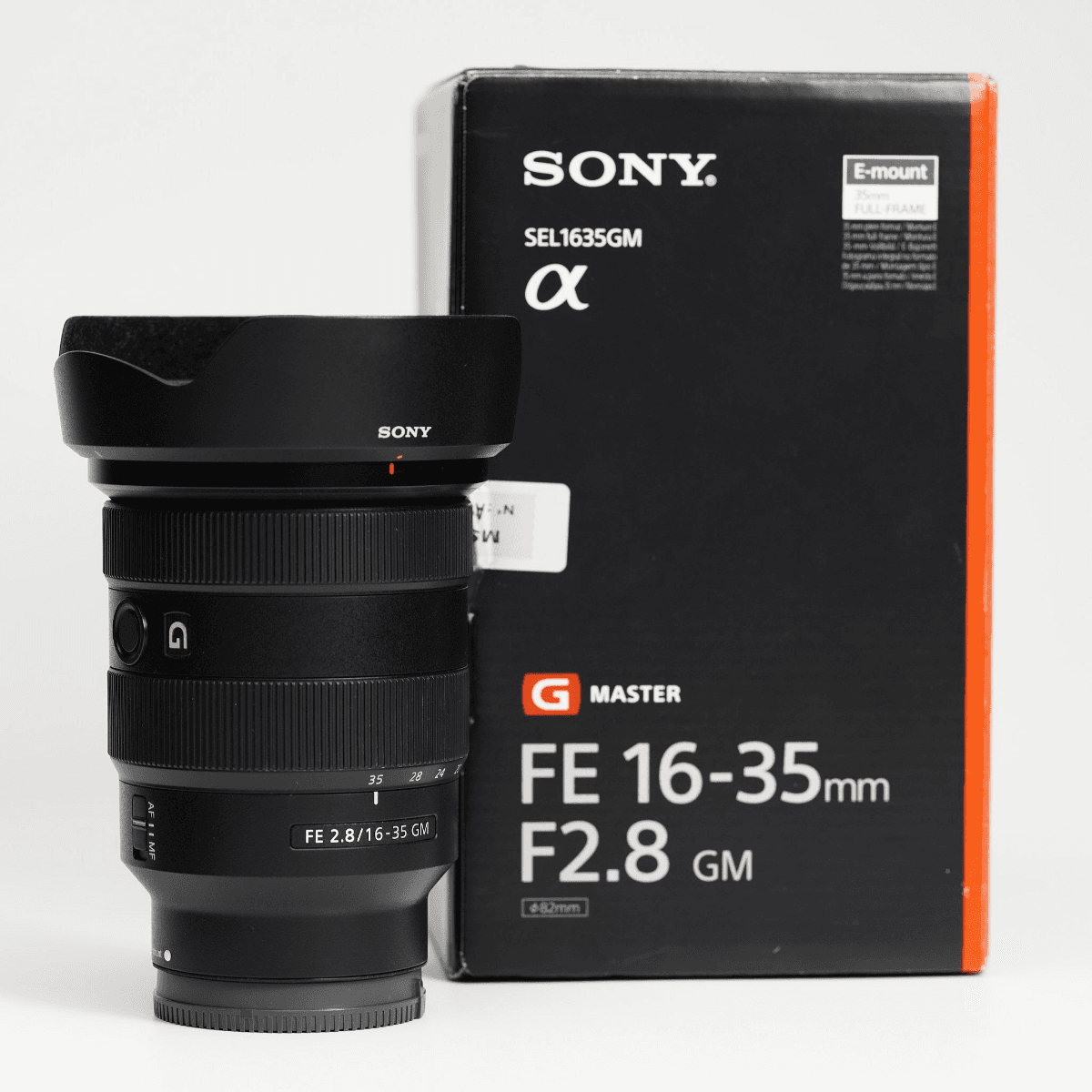 Objectif Sony 16-35mm F2.8 GM (NEUF)
