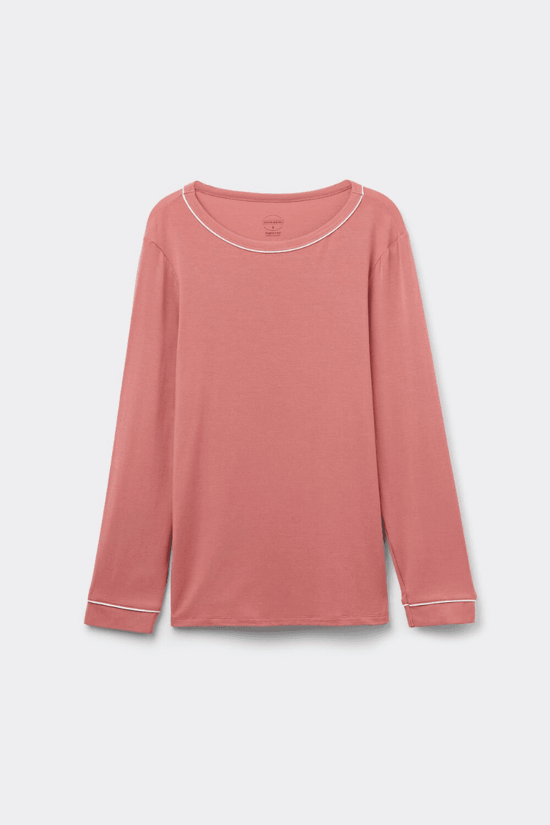 T-Shirt À Manches Longues En Modal