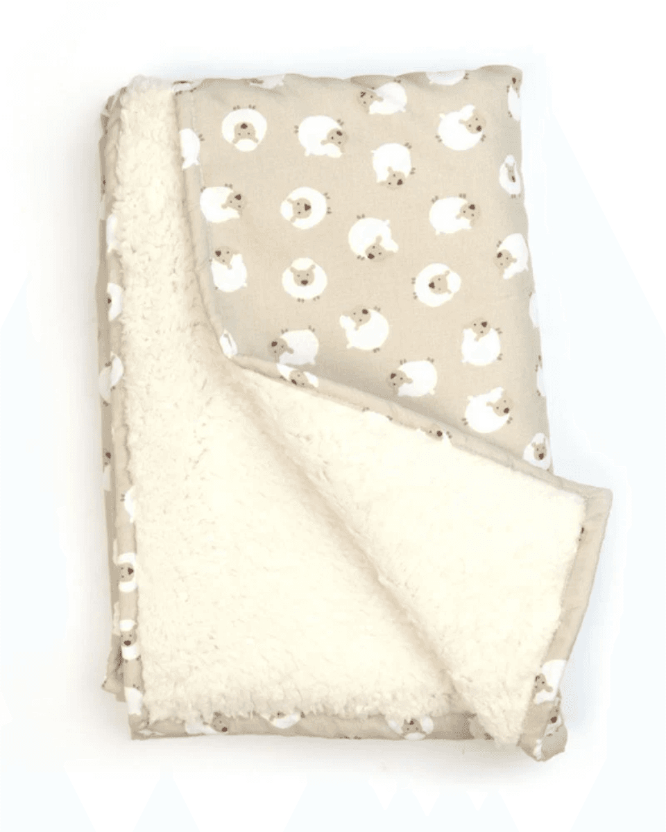 Couverture Mouton Arrière Sherpa