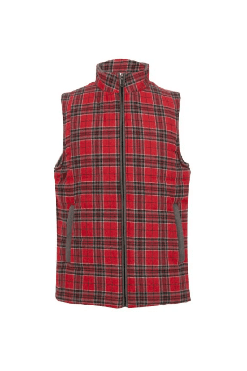 Gilet à carreaux 