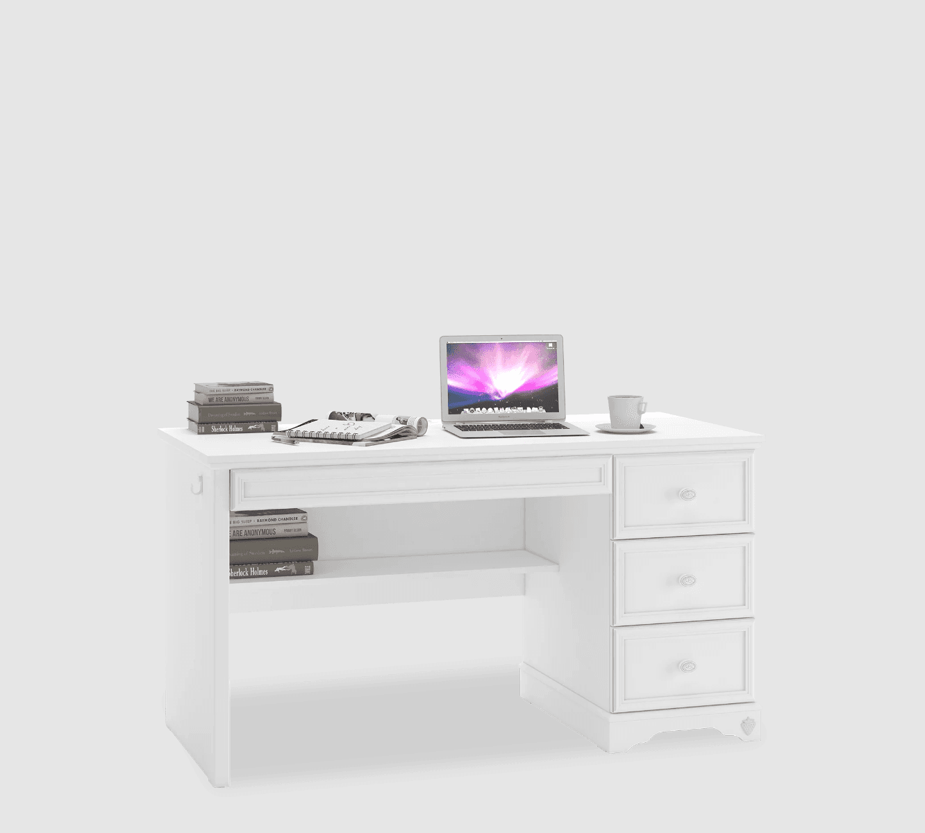 Bureau Rustik White