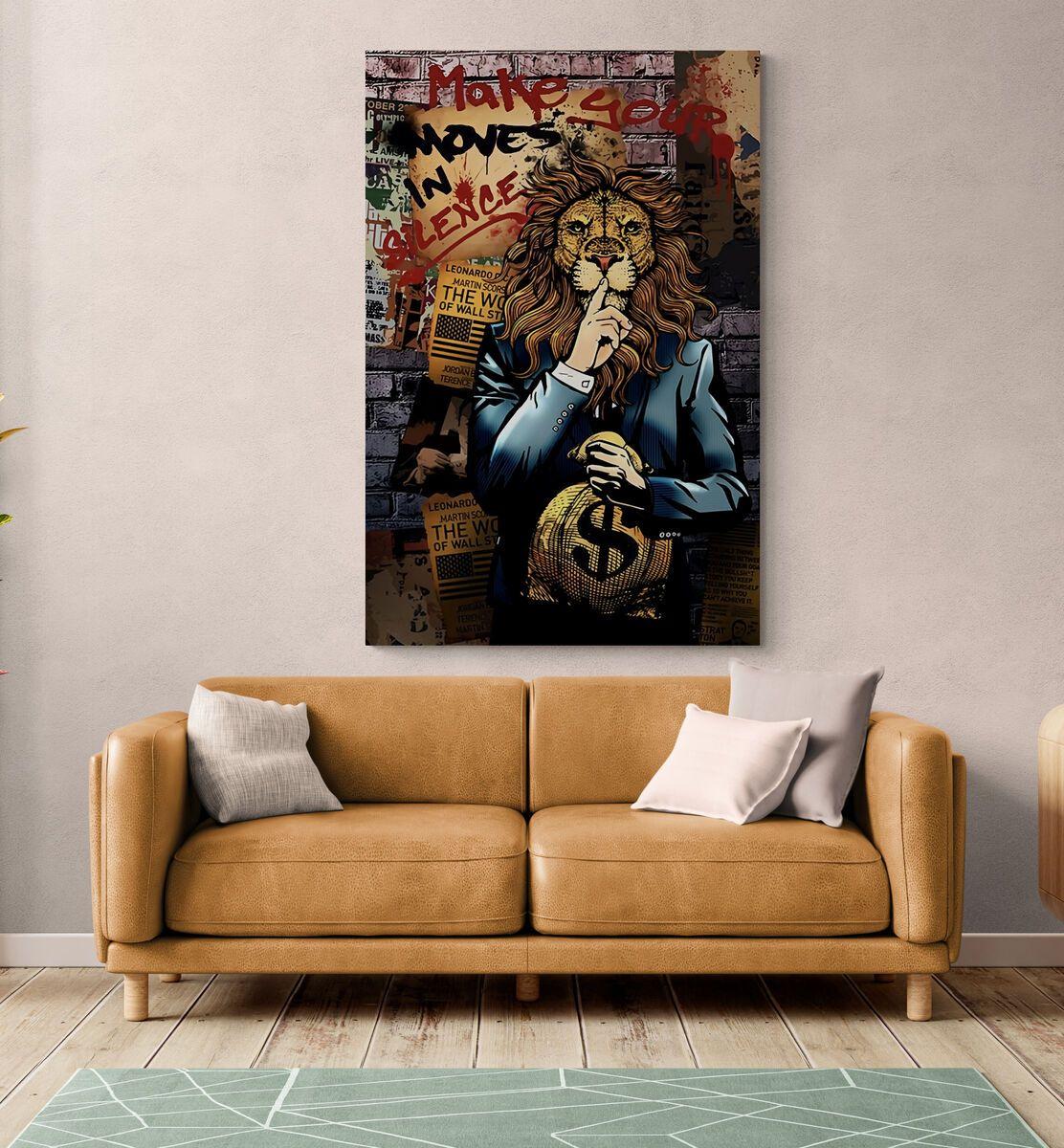 Tableau Lion