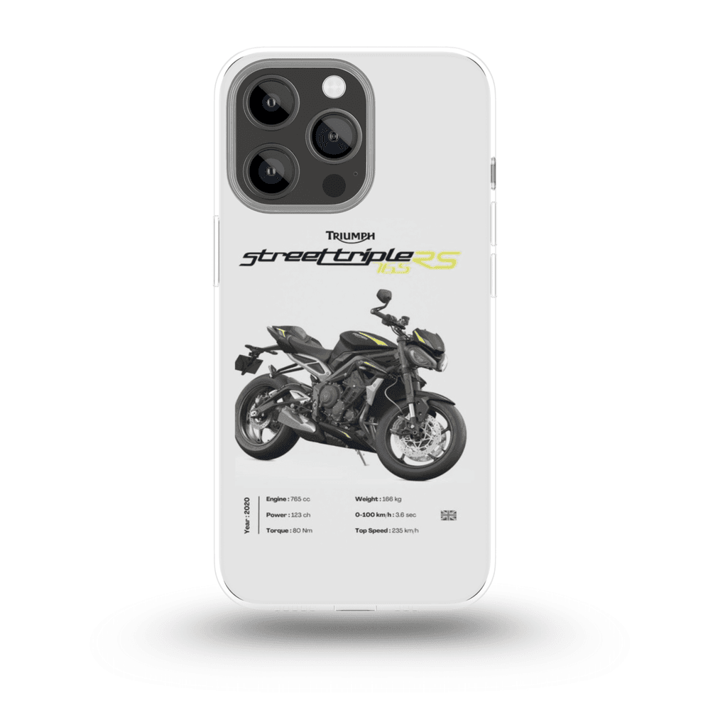 TRIUMPH STREET TRIPLE 765 RS Phone Case  Pour iPhone