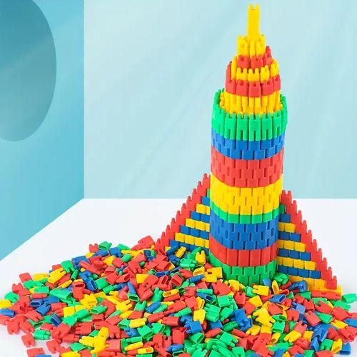 Blocs de Construction Fusée – 100 Pièces Diy – Jouet Éducatif et Créatif pour Enfants – Cadeau Idéal pour Filles et Garçons