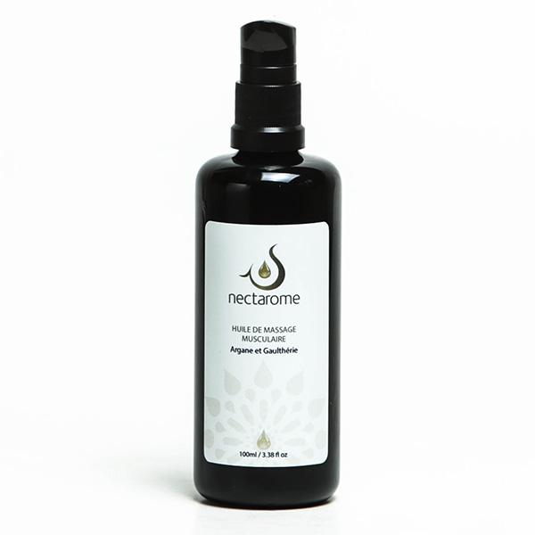 HUILE DE MASSAGE Argane et Gaulthérie