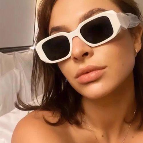 Lunettes de Soleil Carrés Style Rétro