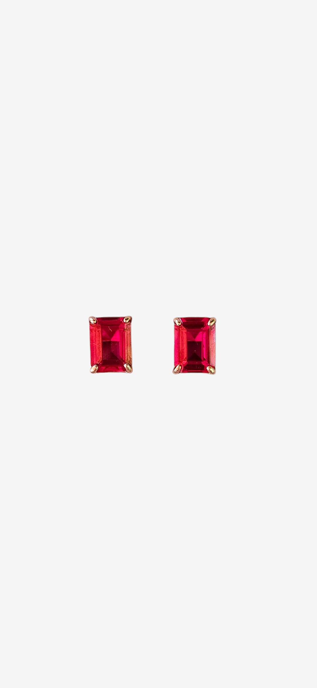 Studs Rubis