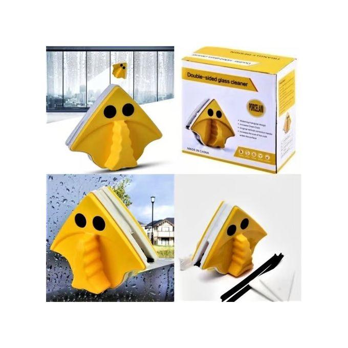 Nettoyeur De Vitres Magnétique Avec Brosse Dessuie-Glace, Outil De Nettoyage De Vitres