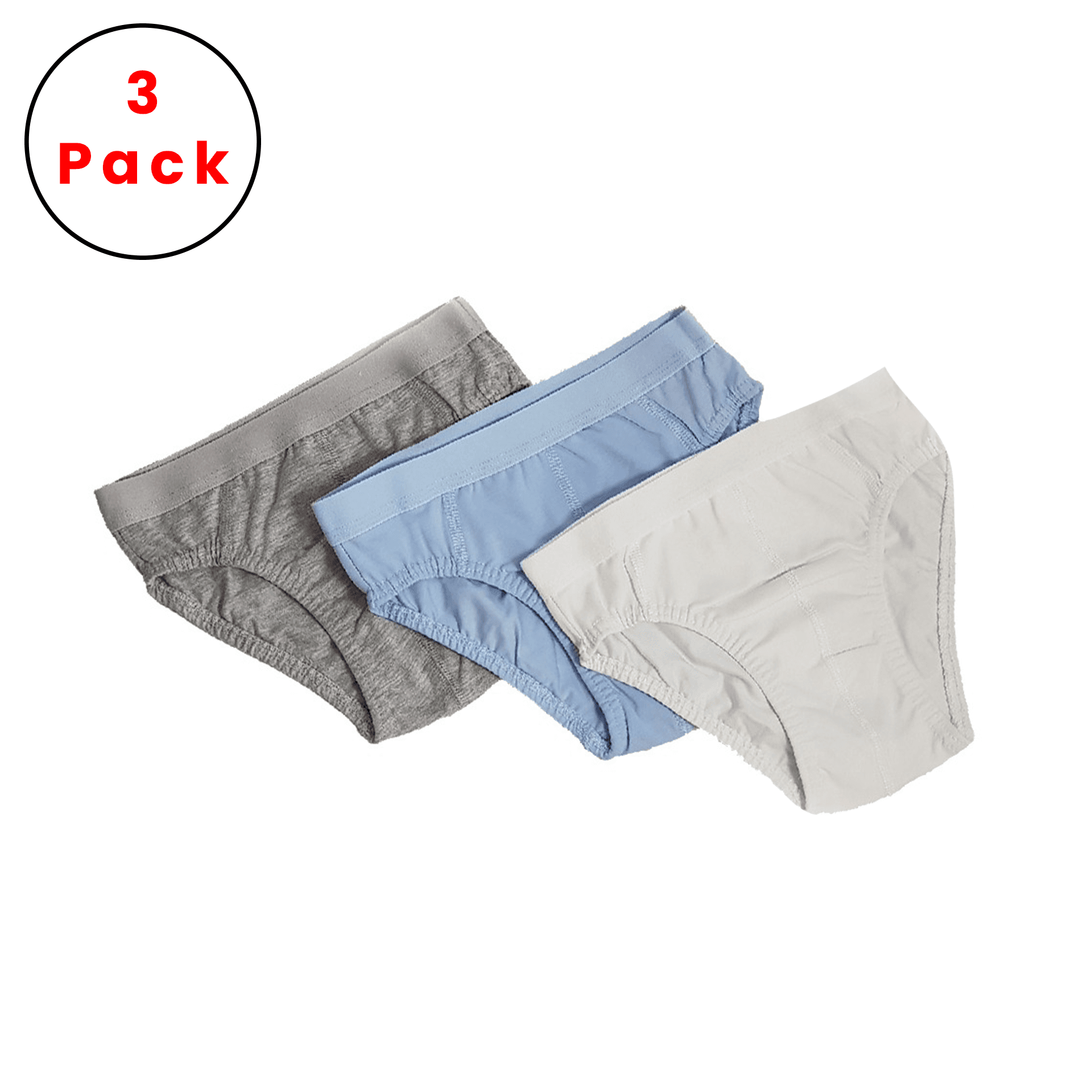 Lot de 3 slips garçon (colorés)