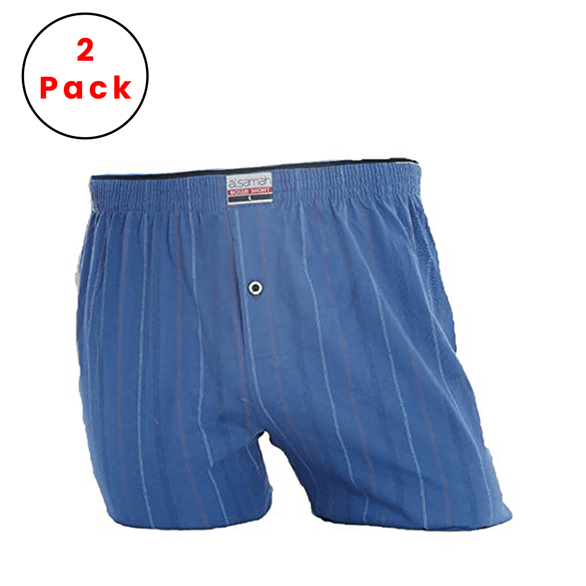 Boxer rayé pour homme