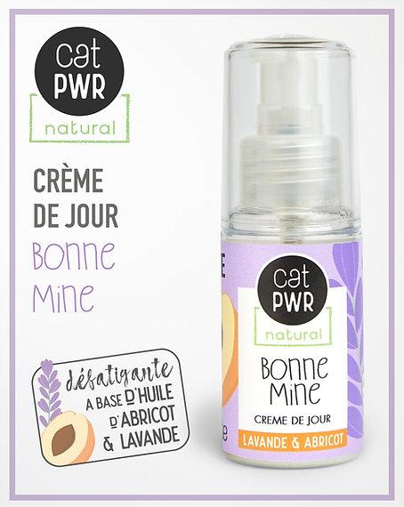 Bonne Mine Crème de Jour Hydratante et Défatigante à l'abricot