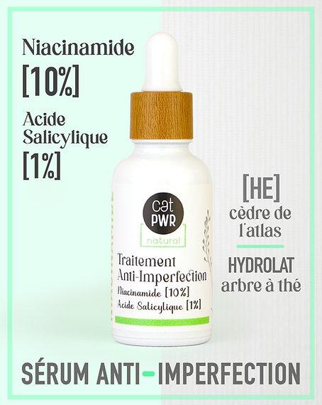 Anti-Imperfection Sérum Niacinamide [10%] + Acide Salicylique [1%]