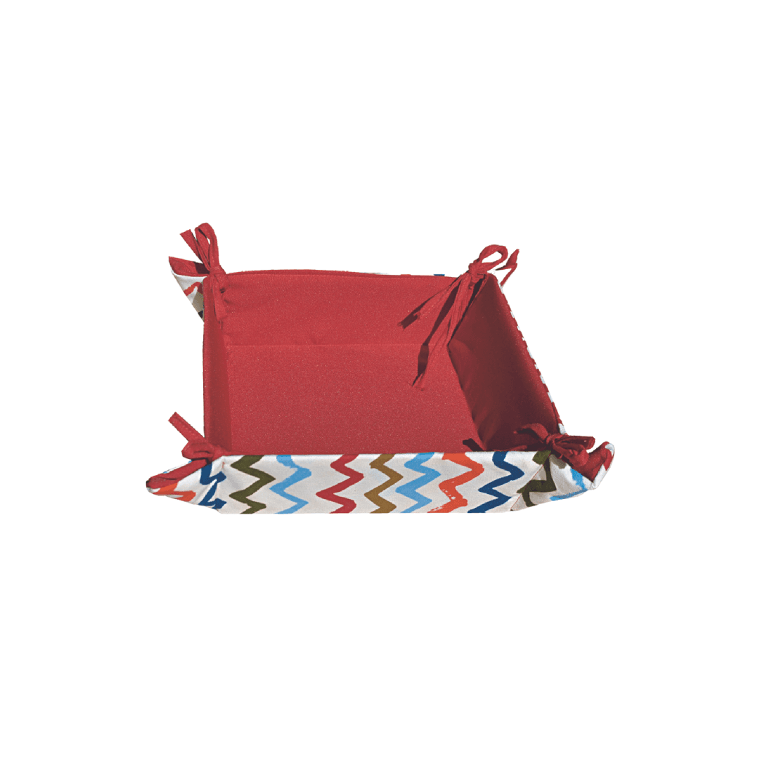 PANIER A PAIN PLIABLE 22X22X6H COLLECTION ZIGZAG ROBERT