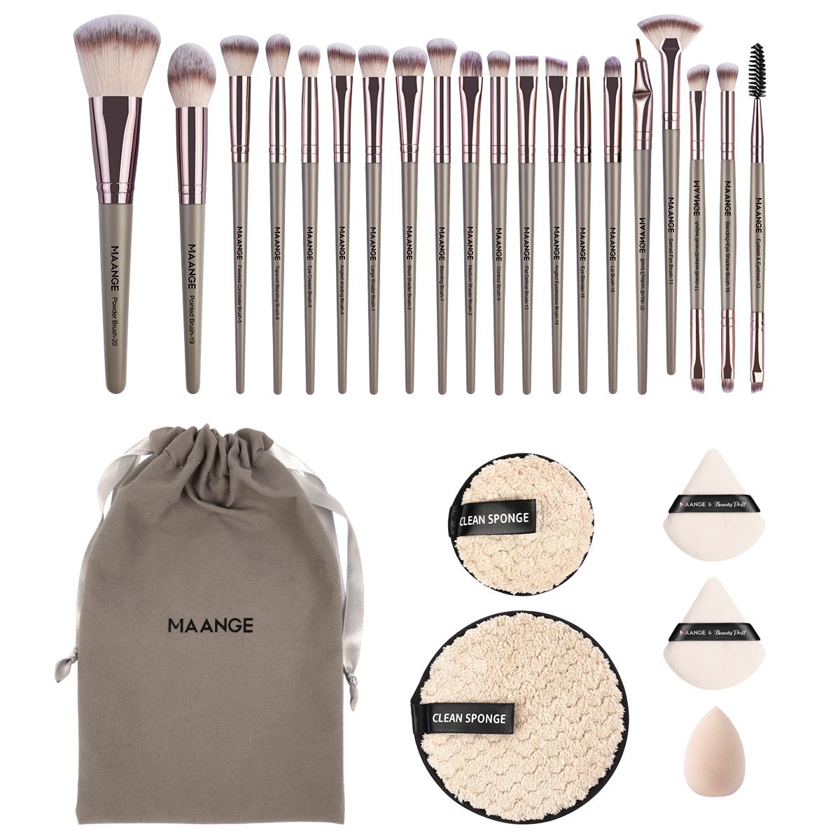 20 Pieces Makeup Brush Kit