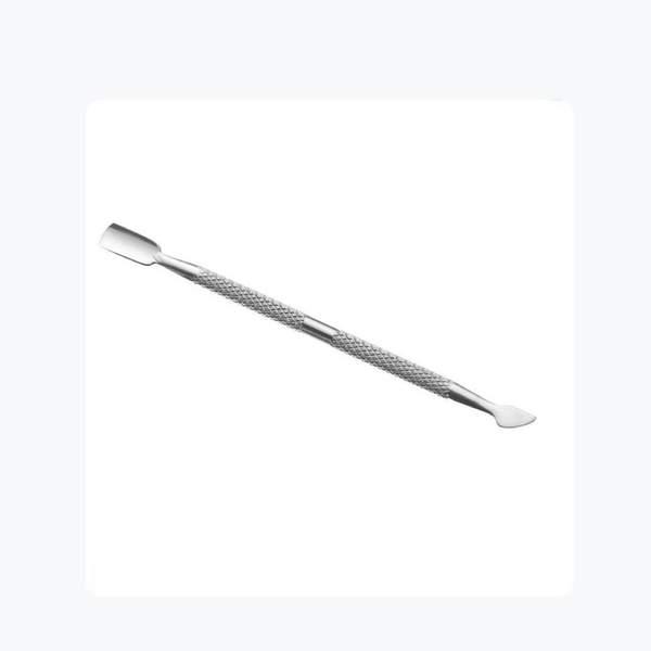 1 Poussoir en Acier Inoxydable Ongles Cuticule à Double Extrémité
