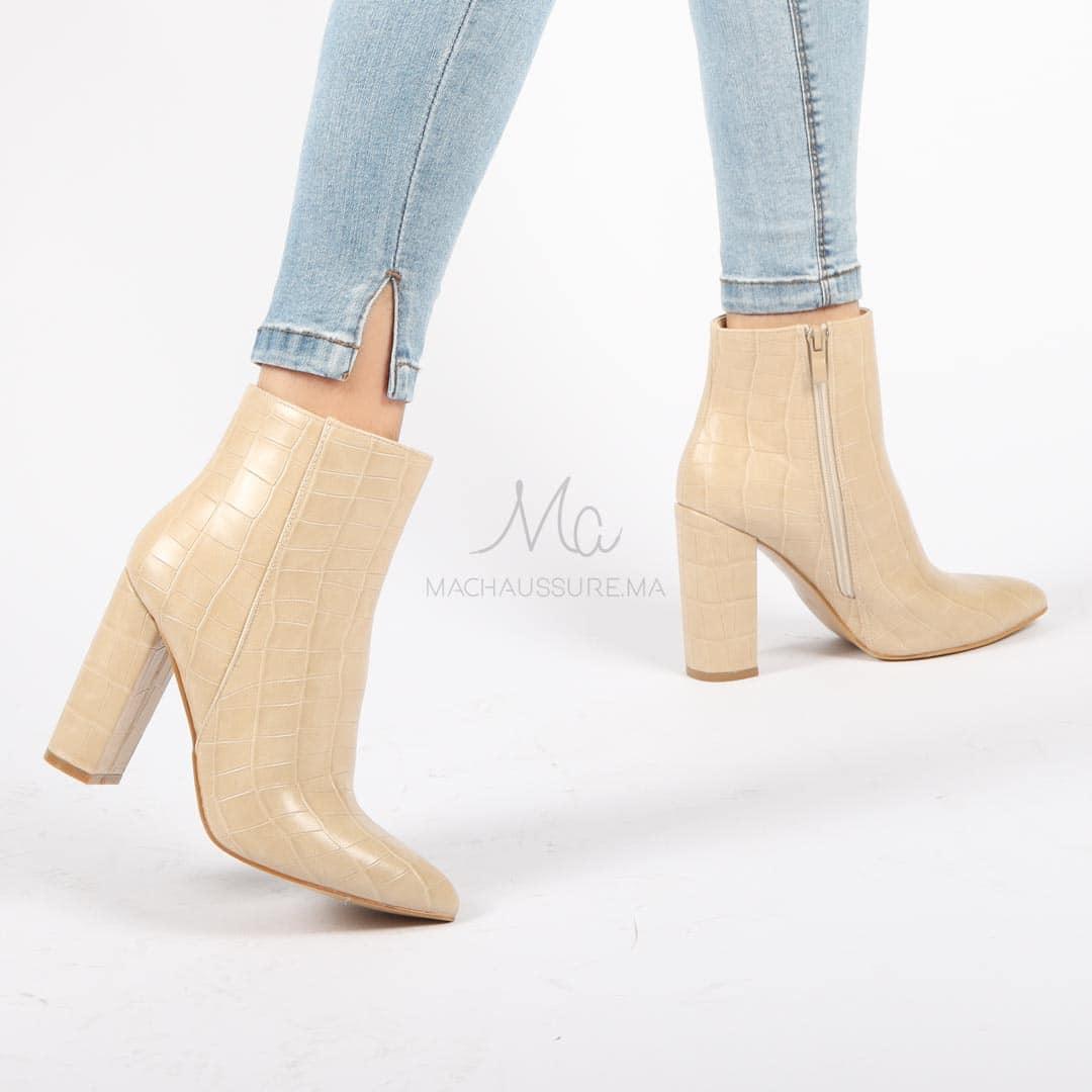 Odile - Bottines à talons