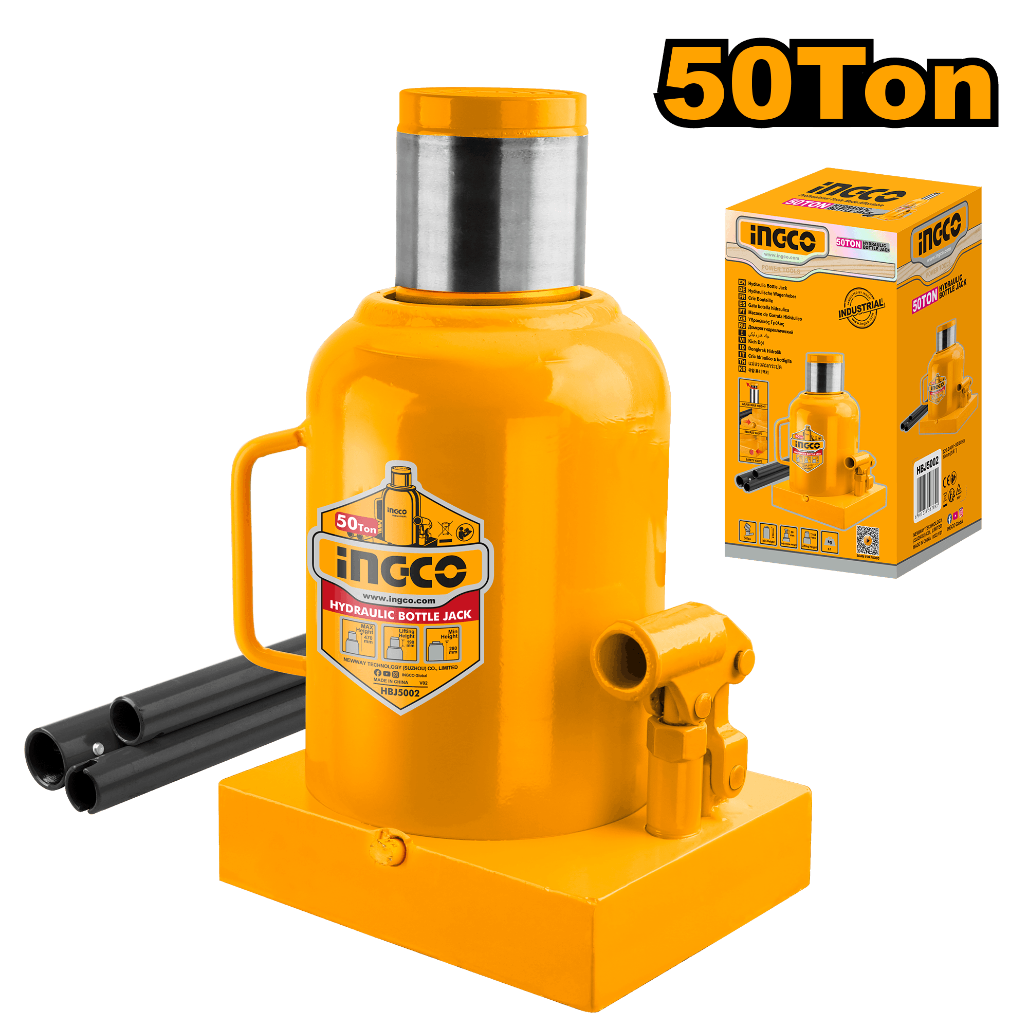 Cric bouteille 50 Tonnes
