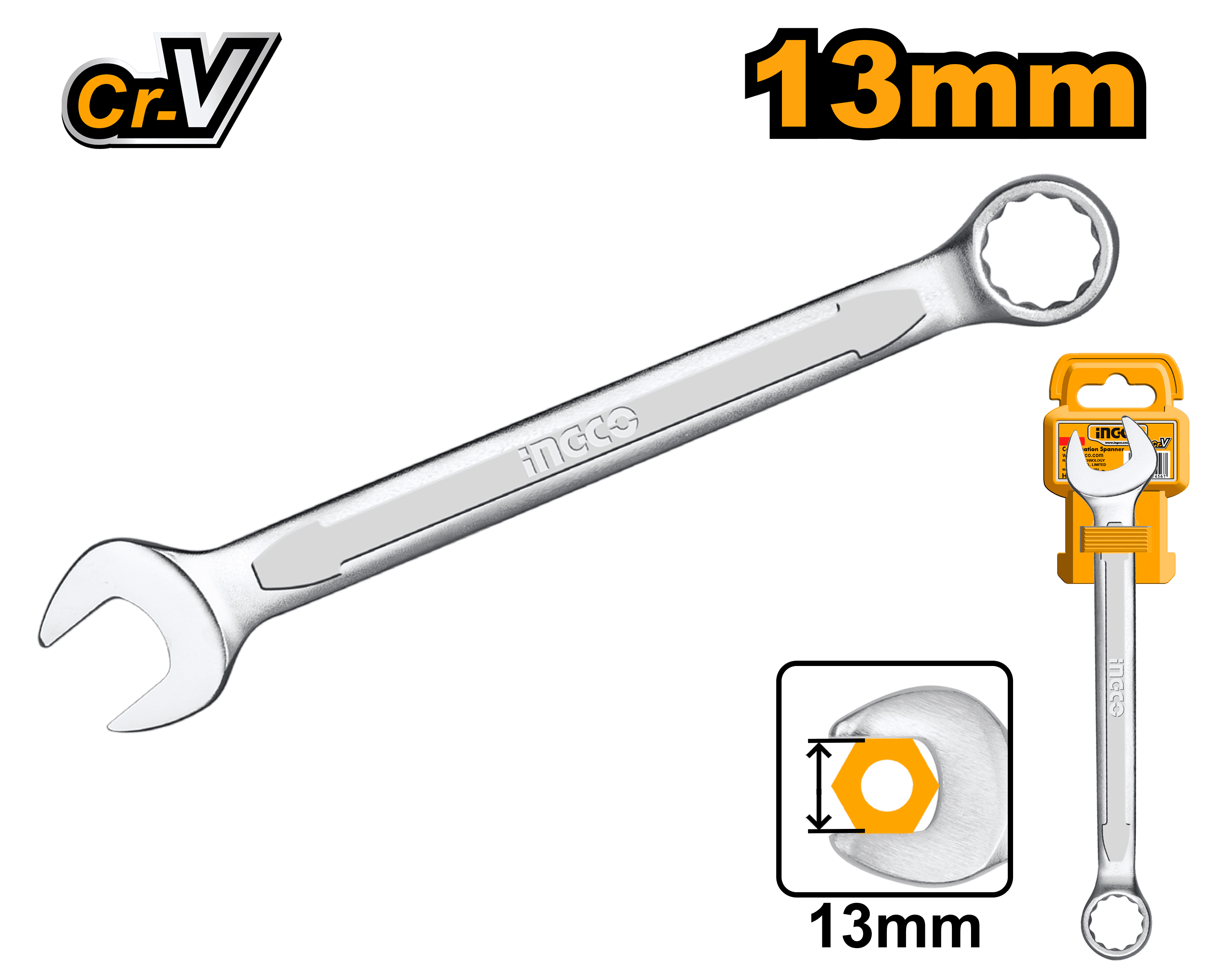 Clé mixte 13mm