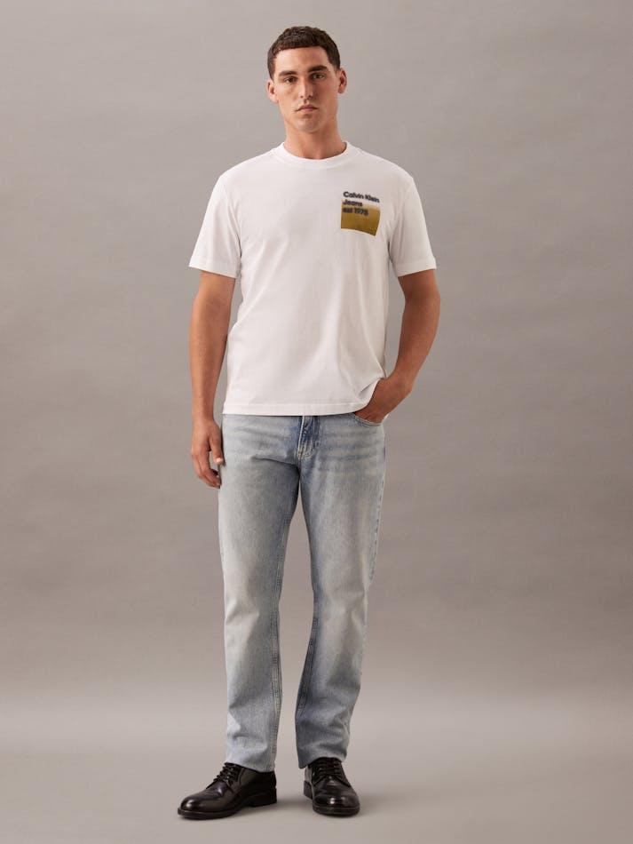 T-shirt avec Logo Faded Box