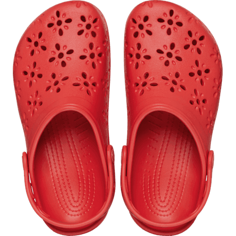 Classic Floral Cut Out Clog T