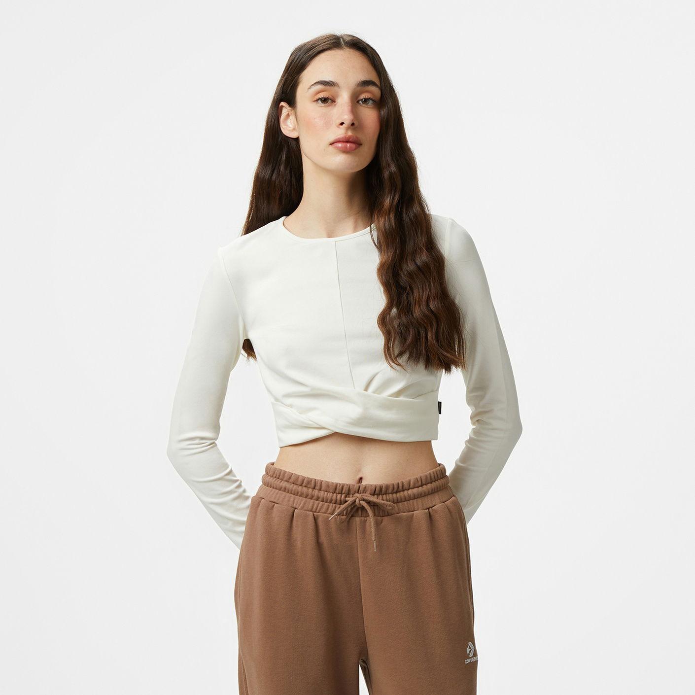 Essentials Novelty Ls Top