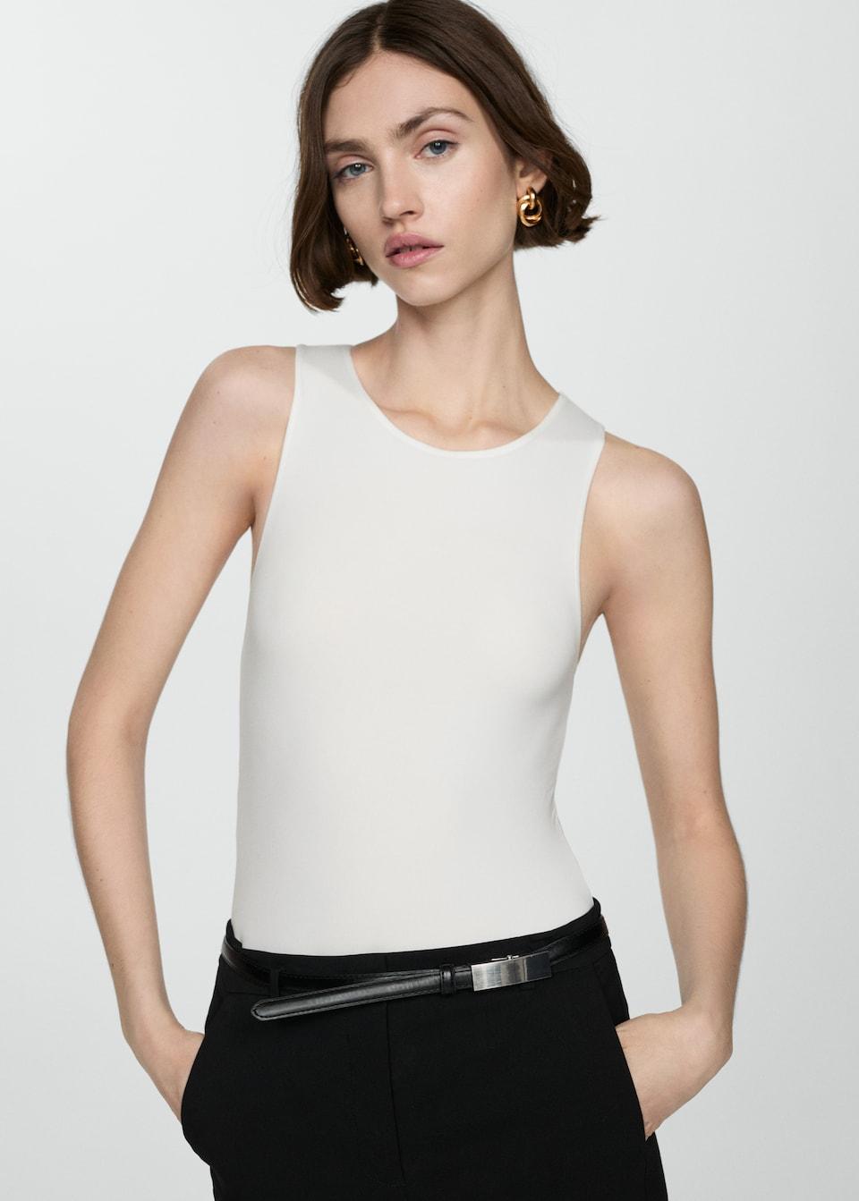 Body Ajusté sans Manches