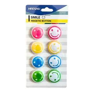8 Aimants Magnétique Tableau Blanc Smile
