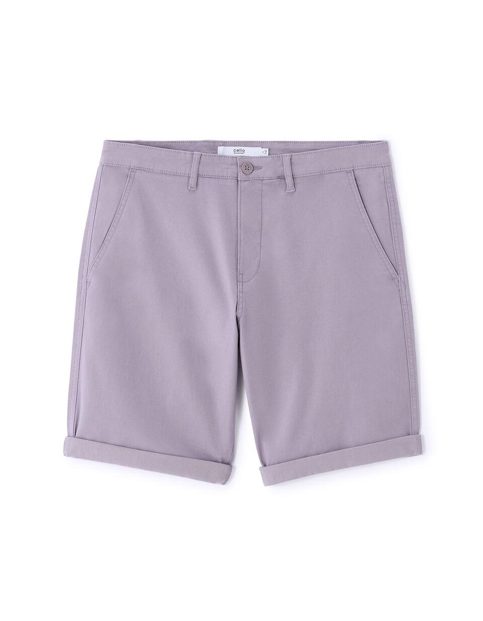Bermuda Poches Chino en Coton Stretch