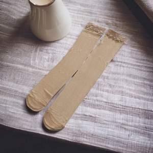 Bas Mini-Media Beige - 1 Paire