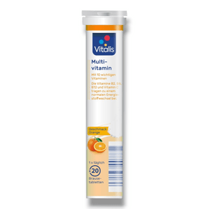 Vitalis – Multivitamines (orange, 20 Comprimés)
