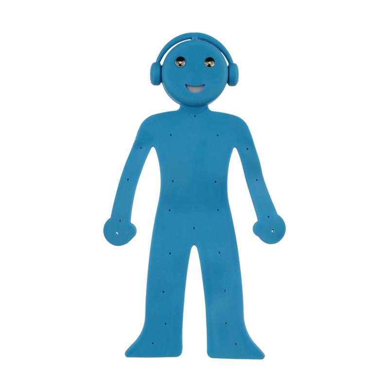 Lampe de lecture flexible et fantaisie pour homme Bleu