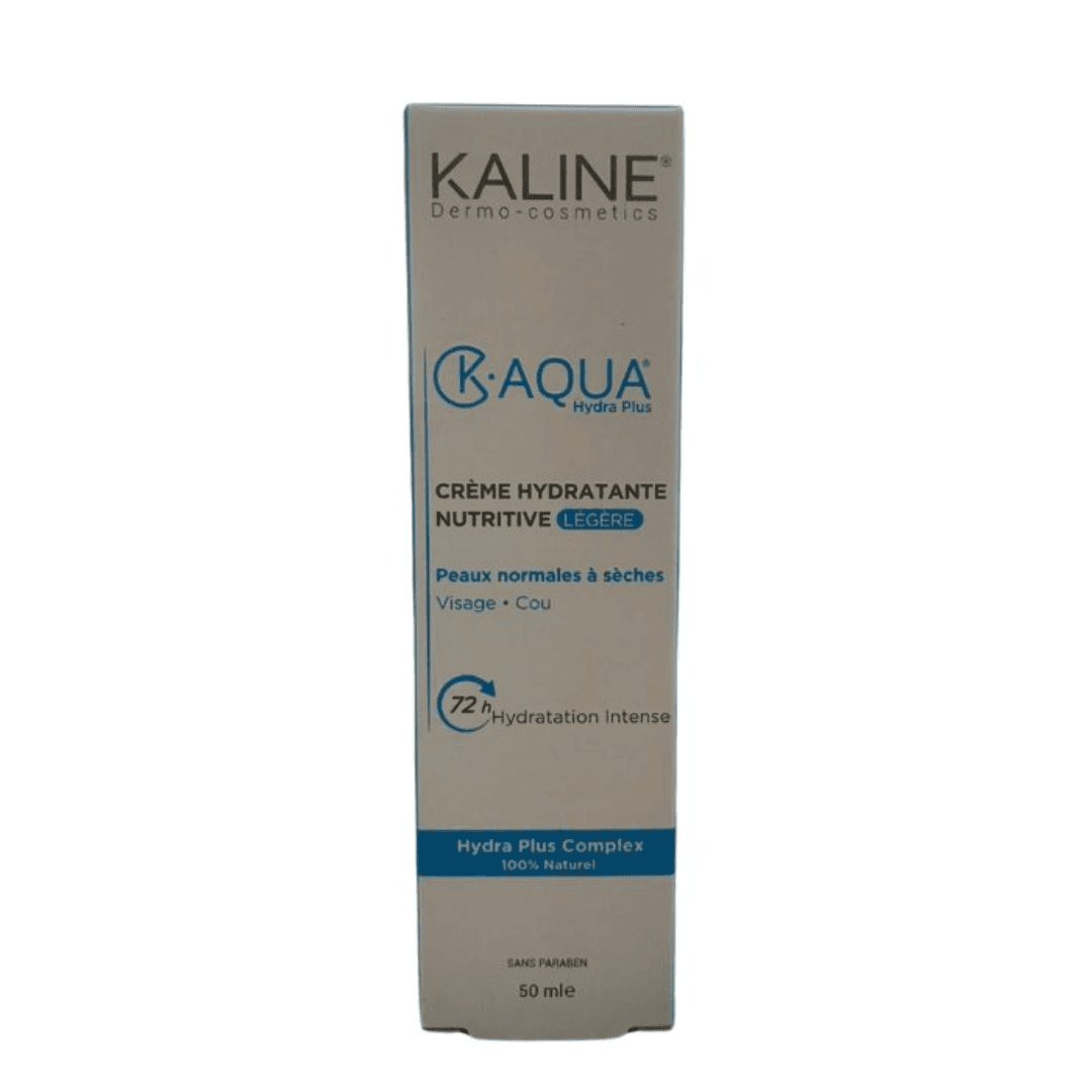 K.Aqua Crème Hydratante Nutritive Légère Peaux Normal a Sèches 50ml