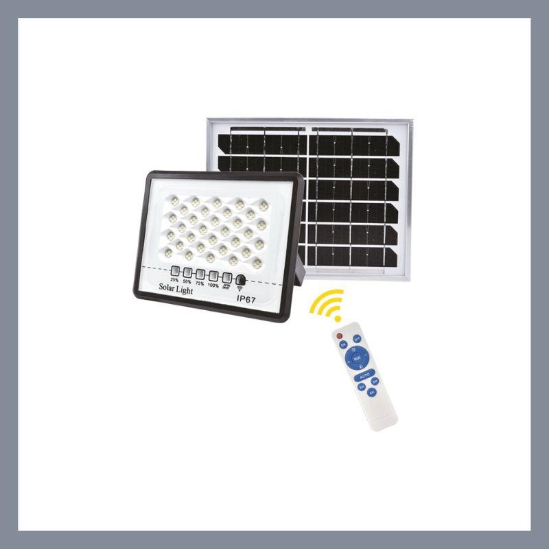 Projecteur solaire LED Floride+ Telecommande VLIGHT 60W