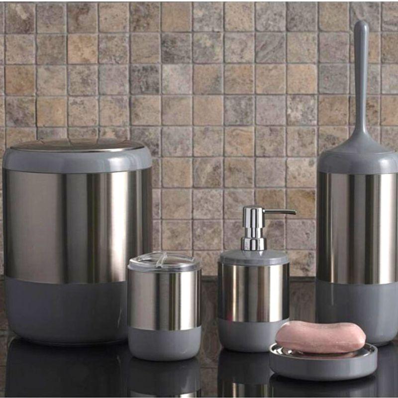 Ensemble de salle de bain ( 5 pièces) Gris