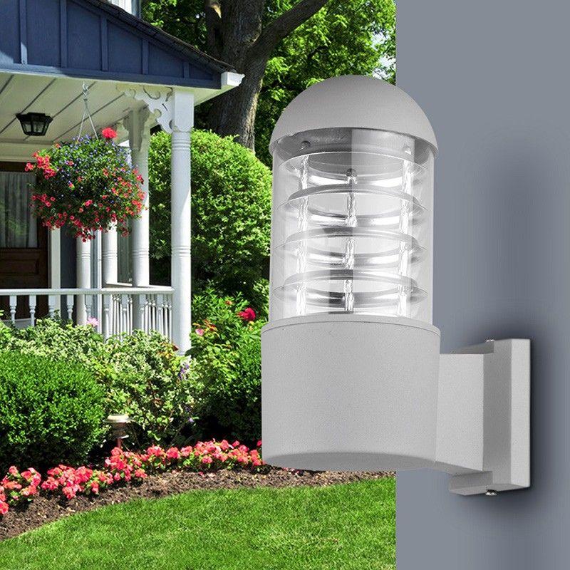 Applique luminaire  Imlil murale + Lampe 9W Gris