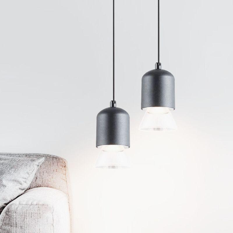 Suspension luminaire  Vigan 11 Cm Gris