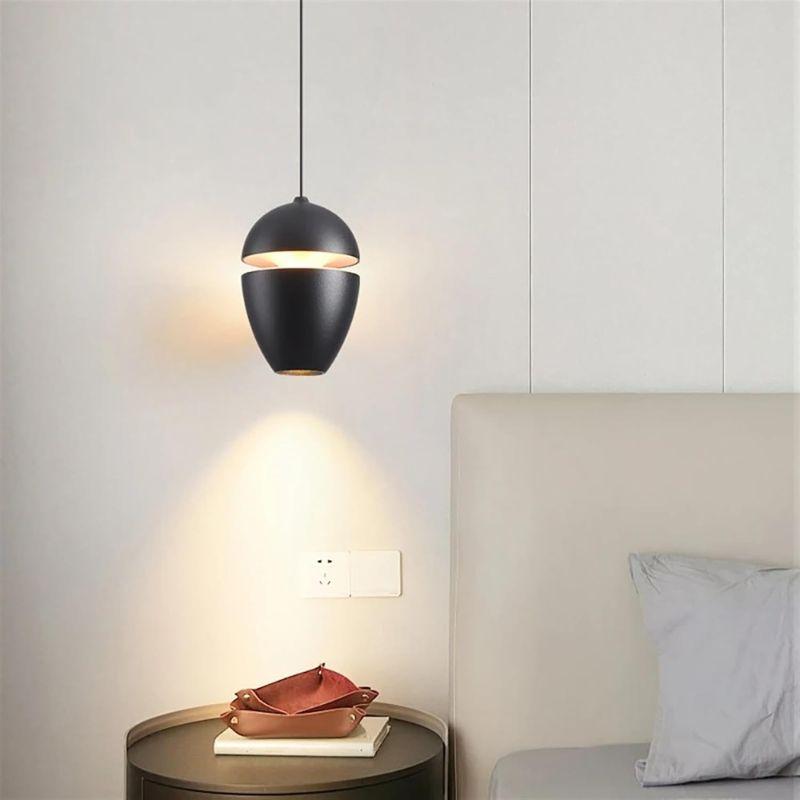 Suspension luminaire  Lusk 12 Cm Noir