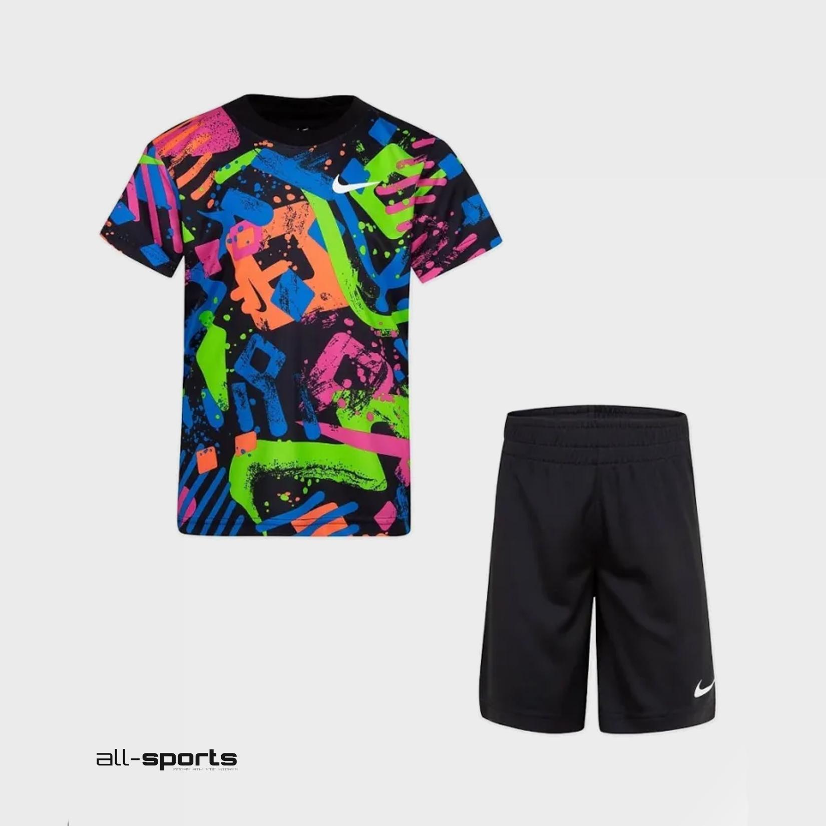 Ensemble Dri Fit Aop Thrill pour Enfant Multicolore