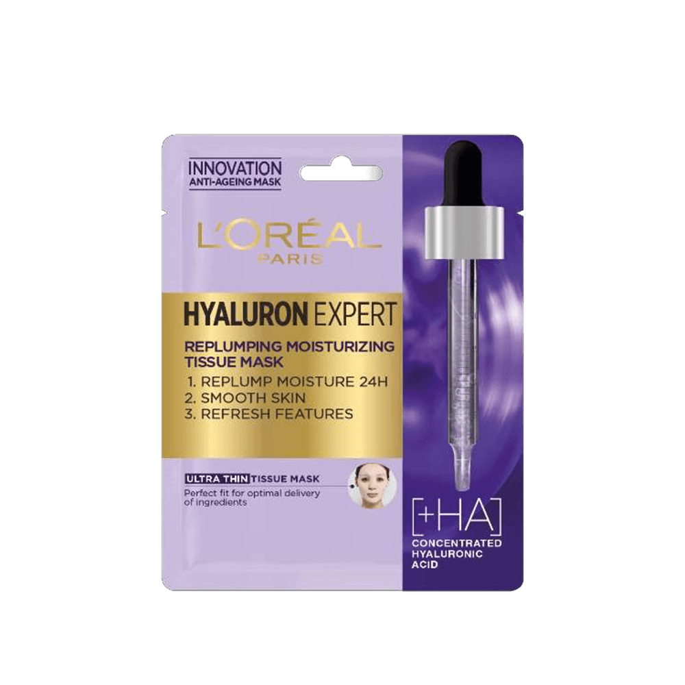 Hyaluron Expert Masque Tissu Repulpant à lacide hyaluronique 30 ml