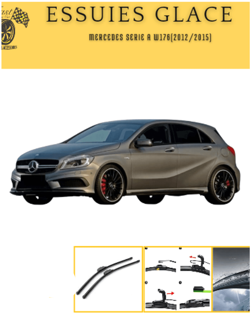 Essuies glace avant Mercedes Série A W176(2012/2015)