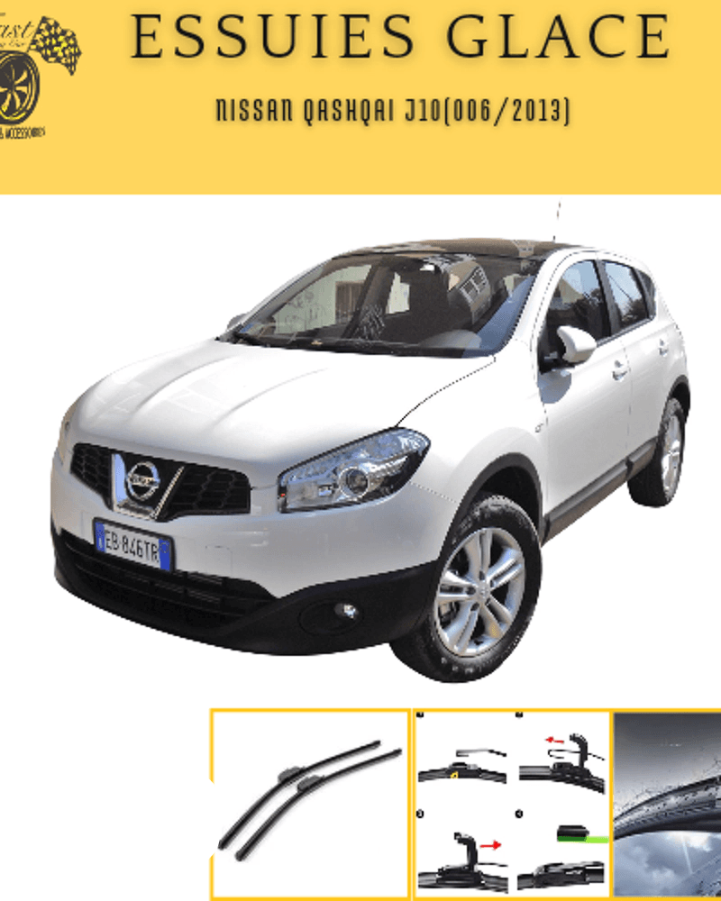 Essuies glace avant Nissan qashqai J10 2007-2013